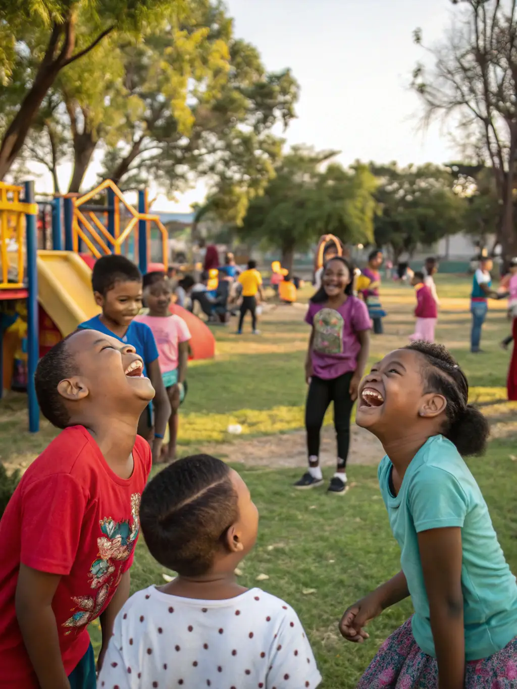 A photo of children participating in a traditional game during a cultural celebration organized by COMITE DES FETES.